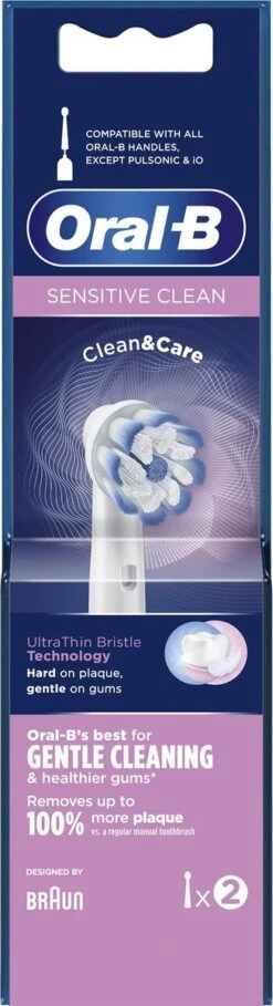 Oral B Oral-B Sensitive Clean - Met CleanMaximiser-technologie - Opzetborstels - 2 Stuks -Mondelinge Benodigdheden Winkel 326x1200 8