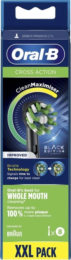 Oral B Oral-B CrossAction - Met CleanMaximiser-technologie - Opzetborstels - Zwart - 8 Stuks 22 Oral B Oral-B CrossAction - Met CleanMaximiser-technologie - Opzetborstels - Zwart - 8 Stuks -Mondelinge Benodigdheden Winkel 327x1200 11