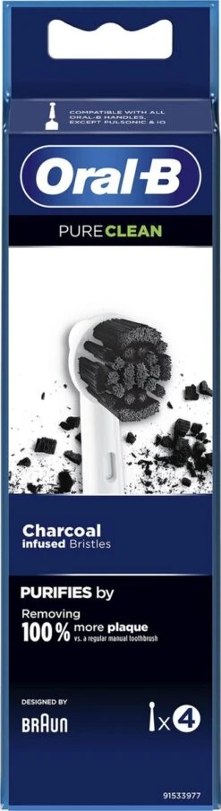 Oral B Oral-B Pure Clean Opzetborstel - 4 Stuks 12 Oral B Oral-B Pure Clean Opzetborstel - 4 Stuks -Mondelinge Benodigdheden Winkel 327x1200 13