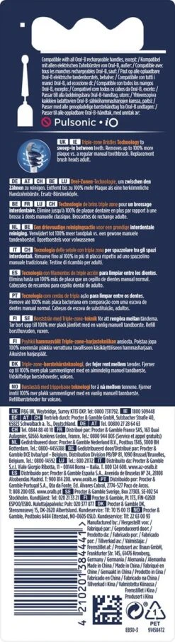 Oral B ORAL-B - Tandenborstel Trizone EB30 - Verp. 3st. - 80217891 -Mondelinge Benodigdheden Winkel 327x1200 22