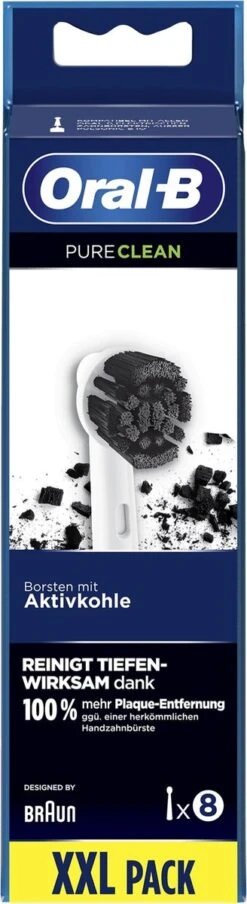 Oral B Oral-B Pure Clean Opzetborstel - 8 Stuks -Mondelinge Benodigdheden Winkel 328x1200 4