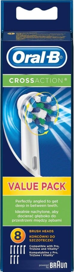 Oral B Oral-B Cross Action EB50 - 8 Stuks Voordeelverpakking -opzetborstels -Mondelinge Benodigdheden Winkel 328x1200 7