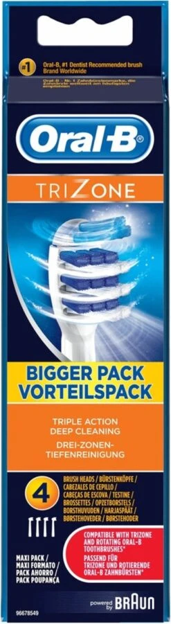 Oral B Oral-B TriZone - Opzetborstels - 4 Stuks -Mondelinge Benodigdheden Winkel 329x1200 1