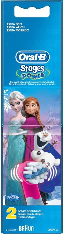Oral B Oral-B Stages Power - Disney Frozen - Opzetborstels - 2 Stuks -Mondelinge Benodigdheden Winkel 331x1200 3