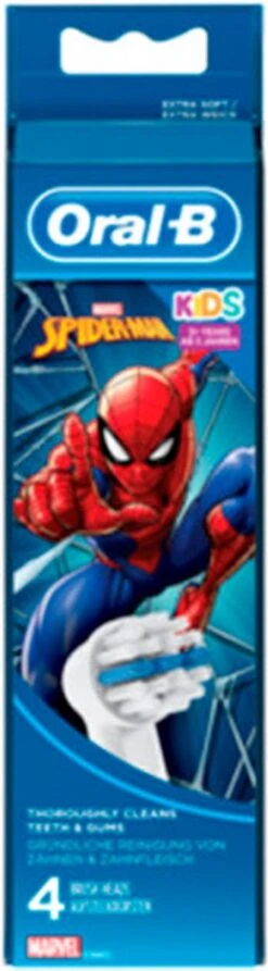 Oral B Oral-B - Kids Spiderman - 4 Stuks -Mondelinge Benodigdheden Winkel 332x1200 2