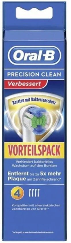 Braun Oral-B Precision Clean 4 Stuk(s) Wit Opzetborstel -Mondelinge Benodigdheden Winkel 352x1200 1