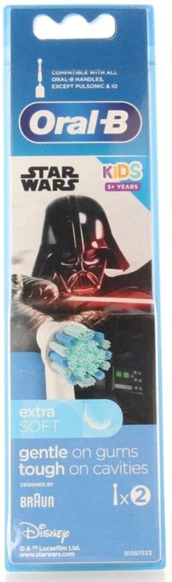 Oral B Oral-B Opzetborstels Kids 2 Stuks -Mondelinge Benodigdheden Winkel 355x1200