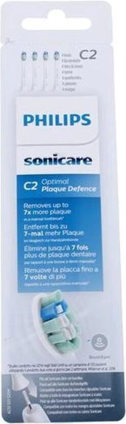 Philips Sonicare C2 Optimal Plaque Defence HX9024/10 - Opzetborstels - 4 Stuks -Mondelinge Benodigdheden Winkel 358x1200 1