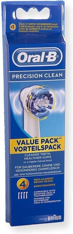Oral B Oral-B Precision Clean Opzetborstels - 4 Stuks -Mondelinge Benodigdheden Winkel 376x1200 1