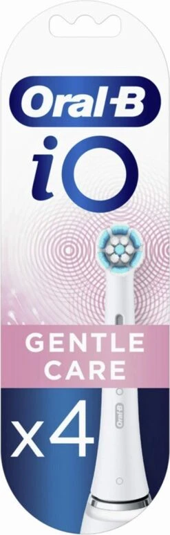 Oral B Oral-B IO Gentle Care Opzetborstels Wit 4 Stuks -Mondelinge Benodigdheden Winkel 383x1200 1