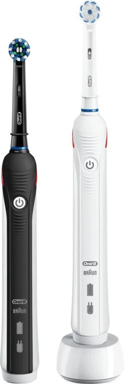 Oral B Oral-B PRO 2 2900 - Elektrische Tandenborstel - Duopack 25 Oral B Oral-B PRO 2 2900 - Elektrische Tandenborstel - Duopack -Mondelinge Benodigdheden Winkel 388x1200
