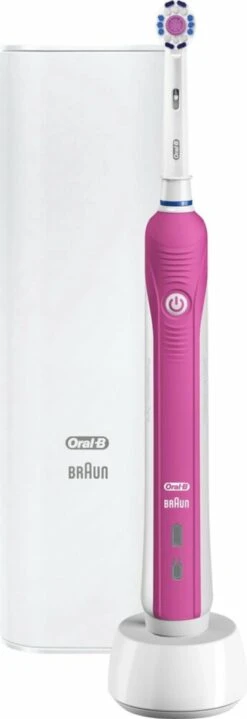 Oral B Oral-B PRO 750 - 3DWhite - Elektrische Tandenborstel - Inclusief Reisetui -Mondelinge Benodigdheden Winkel 412x1200