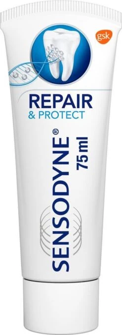 Sensodyne Repair & Protect - 2 X 75 ML- Tandpasta -Mondelinge Benodigdheden Winkel 439x1200 2