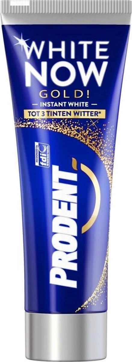 Prodent Tandpasta White Now Gold 75 Ml 3 Prodent Tandpasta White Now Gold 75 Ml