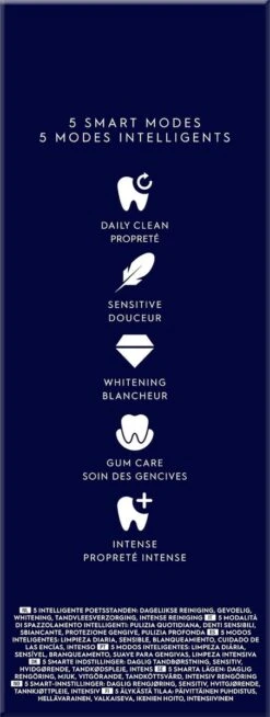 Oral B IO 6N - SMILE Black Lava Elektrische Tandenborstel Ontworpen Door Braun -Mondelinge Benodigdheden Winkel 453x1200