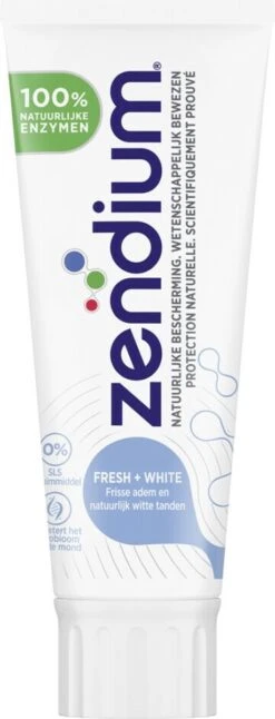 Zendium Fresh+Whitening Tandpasta- 12 X 75 Ml - Voordeelverpakking -Mondelinge Benodigdheden Winkel 459x1200 5