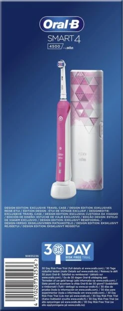 Oral B Oral-B Smart 4 4500 - Roze - Elektrische Tandenborstel -Mondelinge Benodigdheden Winkel 474x1200 1