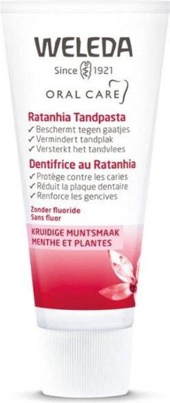 Weleda Ratanhia Tandpasta
