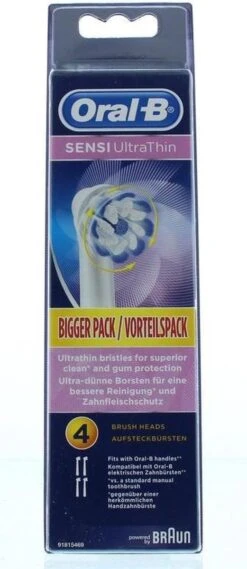 Oral B Oral-B Sensi UltraThin Opzetborstels - 4 Stuks -Mondelinge Benodigdheden Winkel 521x1200
