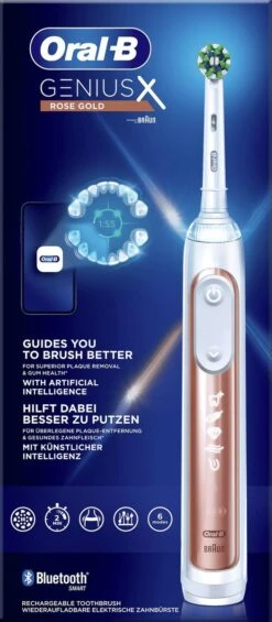 Oral B Oral-B Genius X Elektrische Tandenborstel Rosegold -Mondelinge Benodigdheden Winkel 525x1200 3