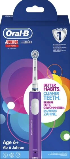 Oral B Oral-B Junior - Elektrische Tandenborstel - Paars -Mondelinge Benodigdheden Winkel 534x1200 2