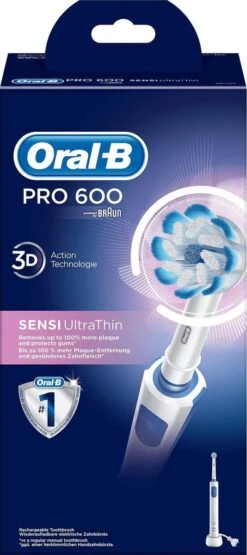 Oral B Oral-B PRO Pro 600 - Sensi-Clean - Elektrische Tandenborstel - Wit 24 Oral B Oral-B PRO Pro 600 - Sensi-Clean - Elektrische Tandenborstel - Wit -Mondelinge Benodigdheden Winkel 534x1200