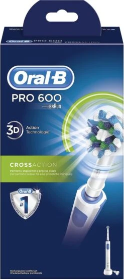 Oral B Oral-B PRO600 - Cross Action - Elektrische Tandenborstel 36 Oral B Oral-B PRO600 - Cross Action - Elektrische Tandenborstel -Mondelinge Benodigdheden Winkel 537x1200 1