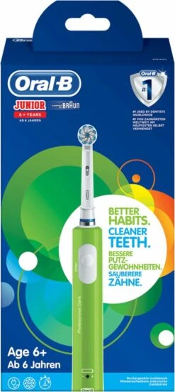 Oral B Oral-B Junior - Elektrische Tandenborstel - Groen -Mondelinge Benodigdheden Winkel 537x1200 2