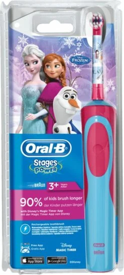 Oral B Oral-B Stages Power Kids Frozen - Elektrische Tandenborstel - 1 Handvat En 1 Opzetborstel 32 Oral B Oral-B Stages Power Kids Frozen - Elektrische Tandenborstel - 1 Handvat En 1 Opzetborstel -Mondelinge Benodigdheden Winkel 542x1200 1