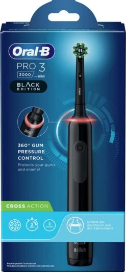 Oral B Oral-B Pro 3 3000 - Zwart - Elektrische Tandenborstel - Ontworpen Door Braun - Black Edition 19 Oral B Oral-B Pro 3 3000 - Zwart - Elektrische Tandenborstel - Ontworpen Door Braun - Black Edition -Mondelinge Benodigdheden Winkel 558x1200
