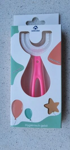 Tandenborstel Voor Kinderen - Eenvoudig, Hygiënisch En De Oplossing Voor Tandenpoetsen Bij Kinderen - BPA Vrij - ROZE - 2 Tot 6 Jaar -Mondelinge Benodigdheden Winkel 567x1200 3