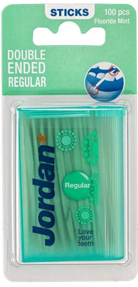 Jordan Tandenstokers - Regular - 100 Stuks 9 Jordan Tandenstokers - Regular - 100 Stuks - Afbeelding 8