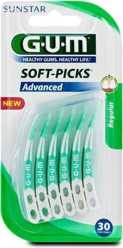 GUM® GUM Soft-Picks Advanced 30pcs -Mondelinge Benodigdheden Winkel 593x1200