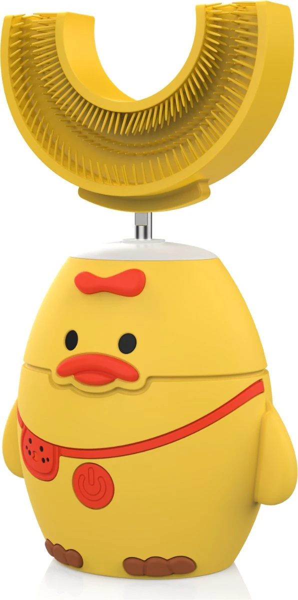 Merkloos Elektrische Sonische Tandenborstel Voor Kinderen Tussen 2 T/m 6 Jaar Met Timer - Elektrische Kindertandenborstel - 360º Graden - 6 Poetsmodus - IPX7 Waterbestendig - Geel 3 Merkloos Elektrische Sonische Tandenborstel Voor Kinderen Tussen 2 T/m 6 Jaar Met Timer - Elektrische Kindertandenborstel - 360º Graden - 6 Poetsmodus - IPX7 Waterbestendig - Geel