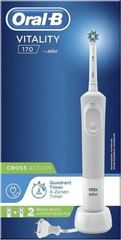 Oral B Oral-B Vitality 170 - Elektrische Tandenborstel - Wit -Mondelinge Benodigdheden Winkel 606x1200