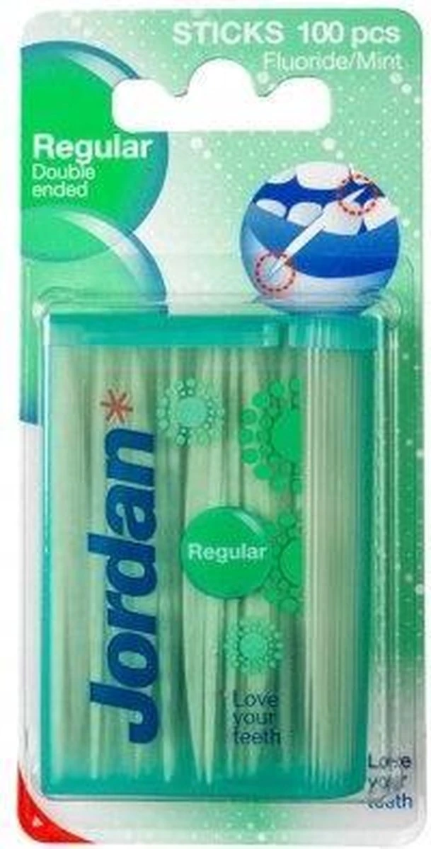 Jordan Tandenstokers - Regular - 100 Stuks 10 Jordan Tandenstokers - Regular - 100 Stuks - Afbeelding 9