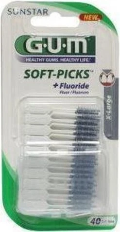 GUM® Gum Soft Picks XL - 40 St - Rager -Mondelinge Benodigdheden Winkel 623x1200 1
