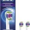 Oral B Oral-B 3D White - Met CleanMaximiser-technologie - Opzetborstels - 2 Stuks 2 Oral B Oral-B 3D White - Met CleanMaximiser-technologie - Opzetborstels - 2 Stuks -Mondelinge Benodigdheden Winkel 630x1200 1