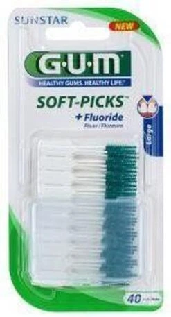 GUM® Gum Soft Picks Large - 40 St - Rager -Mondelinge Benodigdheden Winkel 649x1200 2