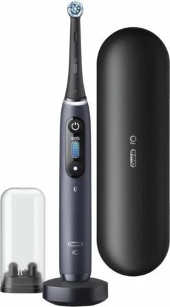 Oral B Oral-B IO 8n - Elektrische Tandenborstel - Zwart -Mondelinge Benodigdheden Winkel 663x1200