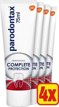 Parodontax Complete Protection Whitening - Tandpasta - Tegen Bloedend Tandvlees - 4x75 Ml 19 Parodontax Complete Protection Whitening - Tandpasta - Tegen Bloedend Tandvlees - 4x75 Ml -Mondelinge Benodigdheden Winkel 663x1200 3