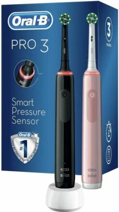 Oral B Oral-B Pro 3 - 3900 - Zwarte En Roze - Elektrische Tandenborstel -Mondelinge Benodigdheden Winkel 676x1200 1