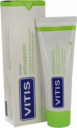 Vitis Orthodontic Tandpasta - 75ml -Mondelinge Benodigdheden Winkel 724x1200 1