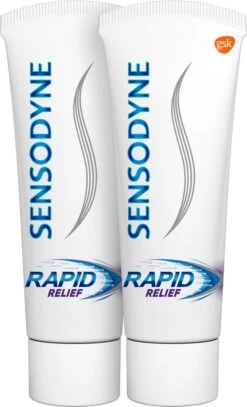 Sensodyne Rapid Relief - 2 X 75 ML- Tandpasta 12 Sensodyne Rapid Relief - 2 X 75 ML- Tandpasta -Mondelinge Benodigdheden Winkel 729x1200 1