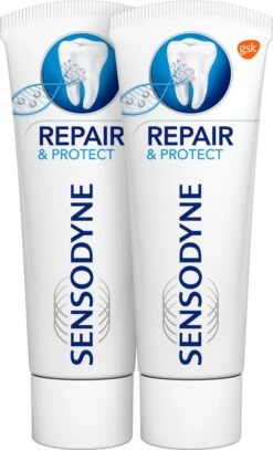 Sensodyne Repair & Protect - 2 X 75 ML- Tandpasta -Mondelinge Benodigdheden Winkel 729x1200