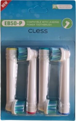 Cless® - Cross Action - 12 Stuks - Geschikt Voor Opzetborstel Oral-B Braun 16 Cless® - Cross Action - 12 Stuks - Geschikt Voor Opzetborstel Oral-B Braun -Mondelinge Benodigdheden Winkel 754x1200 2
