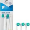 Etos Opzetborstel Cross Action - 3 Stuks - Met Wisselindicator - Geschikt Voor De Meeste Oral-B® Systemen* -Mondelinge Benodigdheden Winkel 756x1200