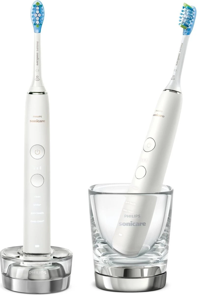 Philips Sonicare DiamondClean 9000 HX9914/55 - Elektrische Tandenborstel - Wit - 2 Stuks 3 Philips Sonicare DiamondClean 9000 HX9914/55 - Elektrische Tandenborstel - Wit - 2 Stuks
