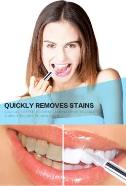 Perfect Wit - Whitening Pen - Tandenblekers - 100% Natuurlijke Ingrediënten - Peroxidevrij - Veilig Bleken - Witte Tanden - Tandbleekset - Tanden Bleken - Whitening - Teeth Whitening - Frisse Adem 12 Perfect Wit - Whitening Pen - Tandenblekers - 100% Natuurlijke Ingrediënten - Peroxidevrij - Veilig Bleken - Witte Tanden - Tandbleekset - Tanden Bleken - Whitening - Teeth Whitening - Frisse Adem -Mondelinge Benodigdheden Winkel 810x1200 3