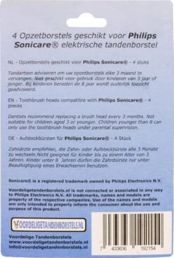 Merkloos 8 Opzetborstels Voor Philips Sonicare -Mondelinge Benodigdheden Winkel 811x1200 4